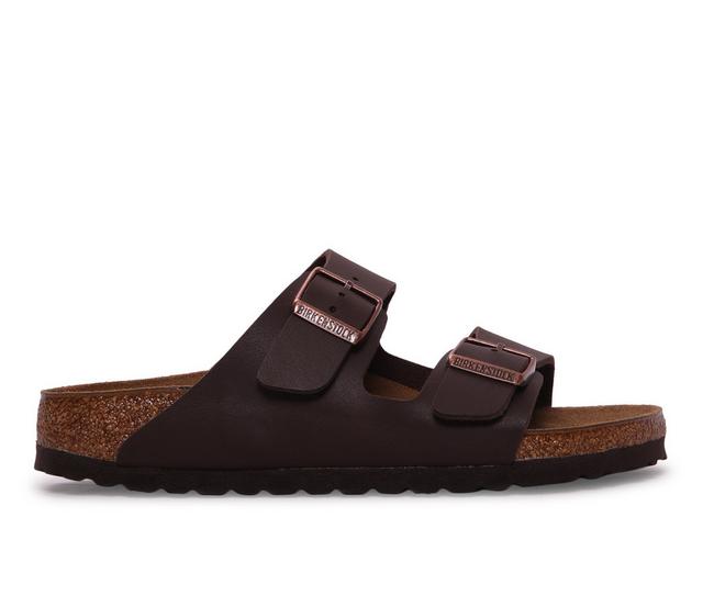 Women's Birkenstock Arizona Footbed Sandals in Brown Birko color