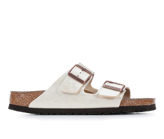 Women's Birkenstock Arizona Footbed Sandals in Graceful Pearl color