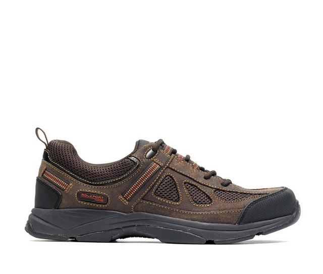 Men's Rockport Rock Cove Sneakers in Pinecone color