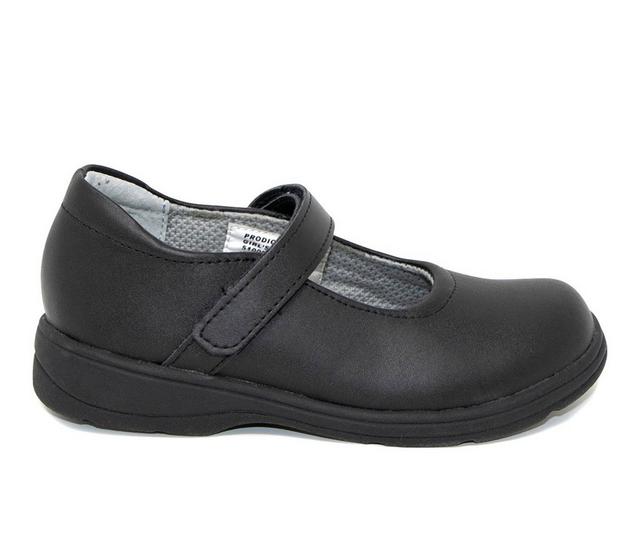 Girls' School Issue Little Kid & Big Kid Prodigy School Shoes in Black Wide color