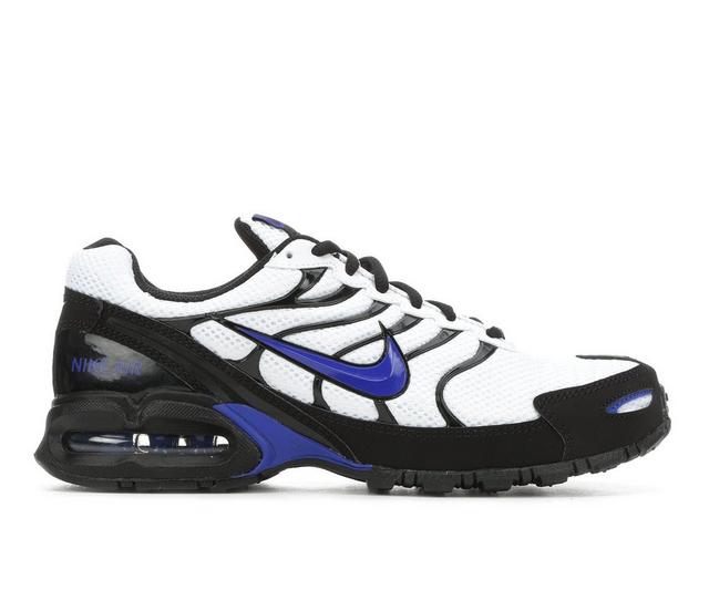 Men's Nike Air Max Torch 4 Sneakers in Wht/Blk/Blu color