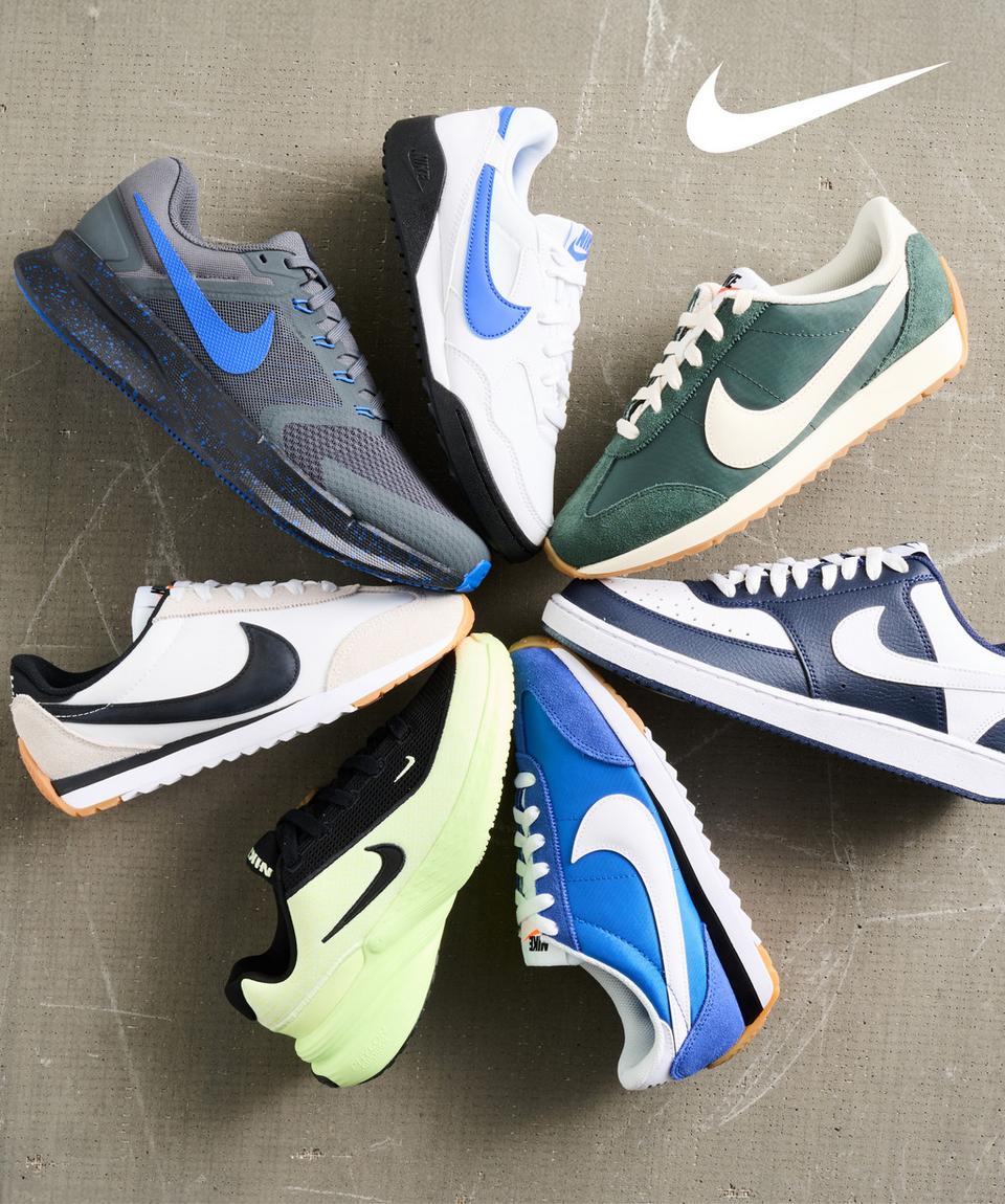 Refresh your summer style with new Nike.