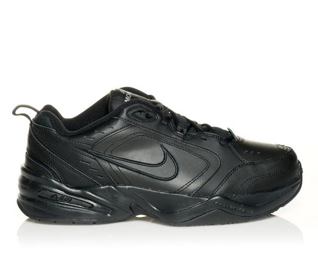 Men's Nike Air Monarch IV Training Shoes in Black color
