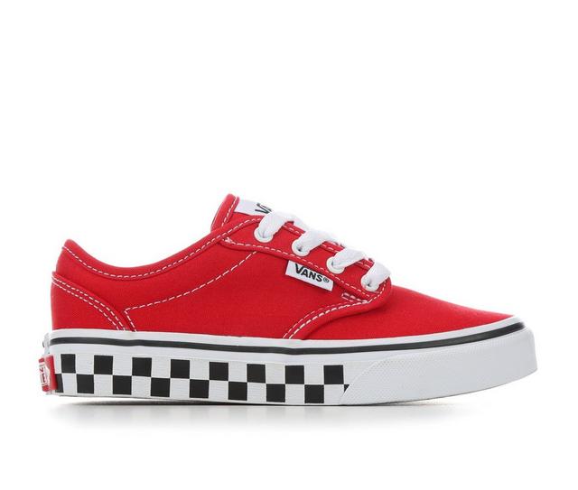 Boys' Vans Little Kid & Big Kid Atwood Sneakers in red/wht/sidewal color