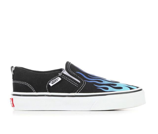 Boys vans with flames best sale