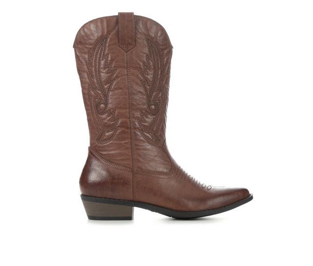 Women's Coconuts by Matisse Gaucho Cowboy Boots in Brown color