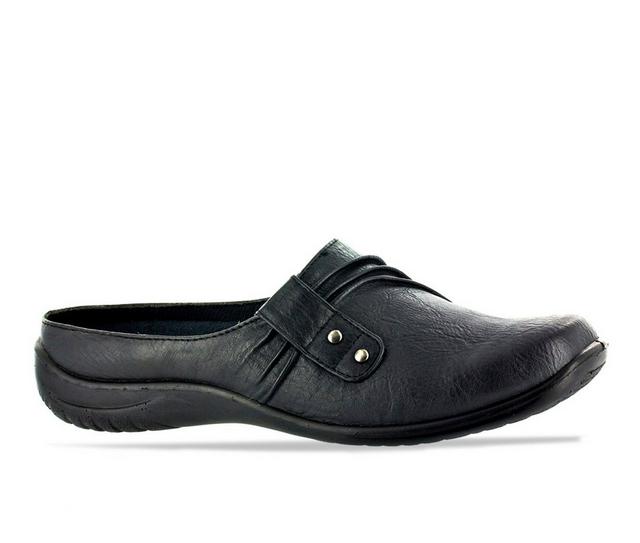 Women's Easy Street Holly Mules in Black color