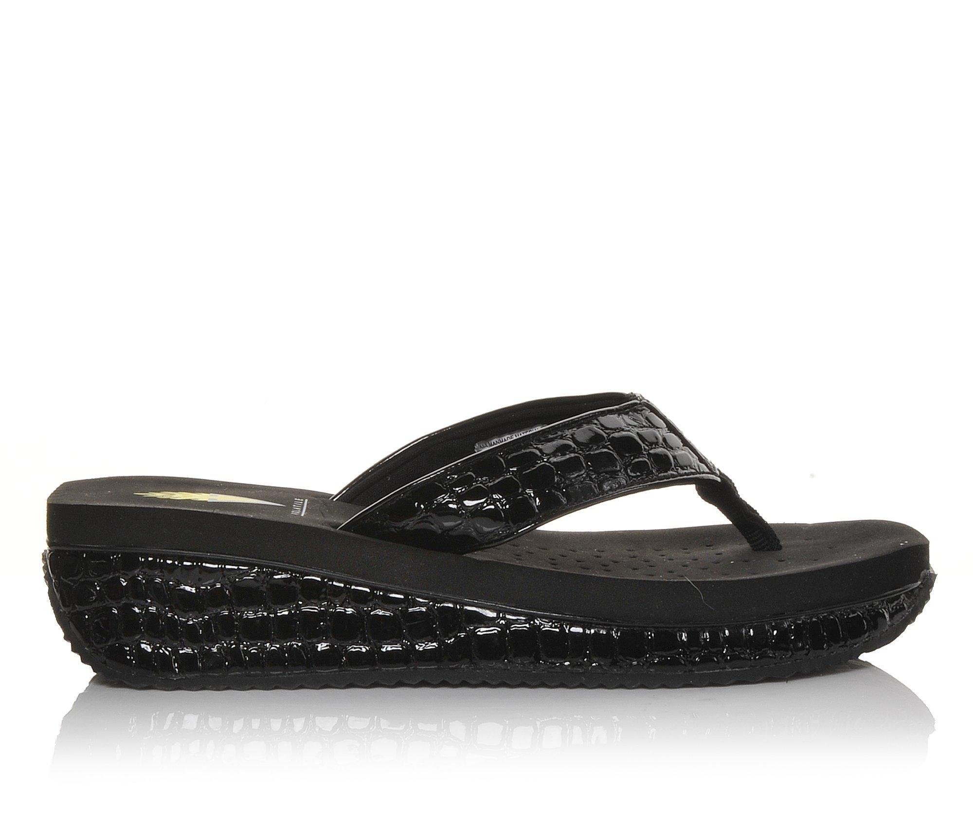 Appeal Wedge Sandals - Luxury Black