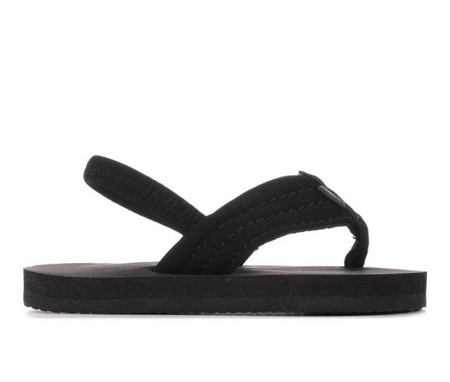 Kids' Rainbow Sandals Infant & Toddler 101ST Flip-Flops in Black color