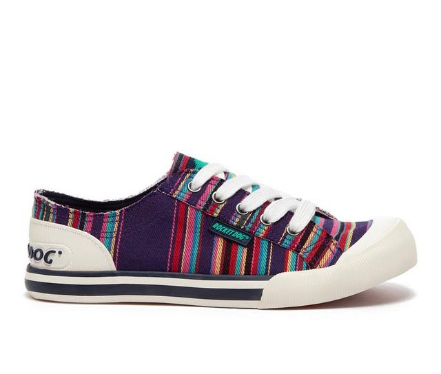 Women's Rocket Dog Jazzin Sneakers in Purple Multi color