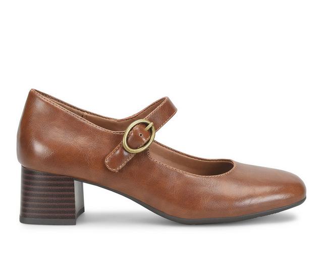 Women's EuroSoft Paulette Wedges in Brown color