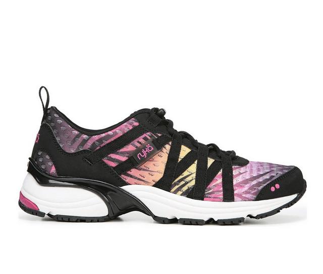 Women's Ryka Hydro Sport Water-Ready Sneakers in Black Palm color