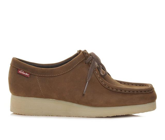 Women's Clarks Padmore Oxfords in Brown Smooth color