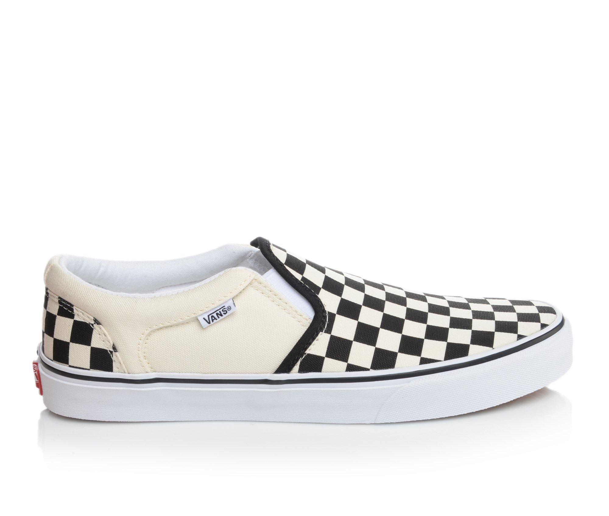 Vans Asher Checkboard Slip-On Sneaker - Kids' - Free Shipping