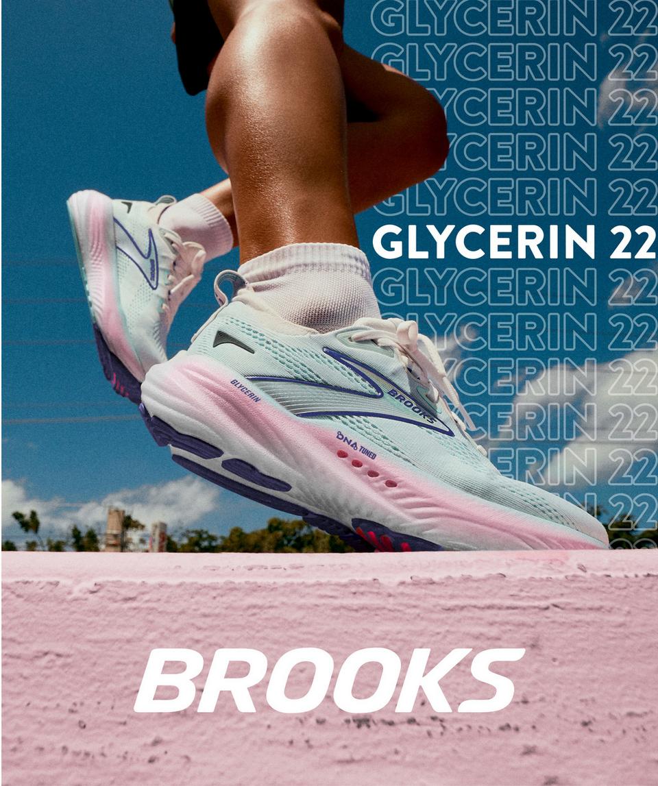 Float through your runs with the new Brooks Glycerin 22!