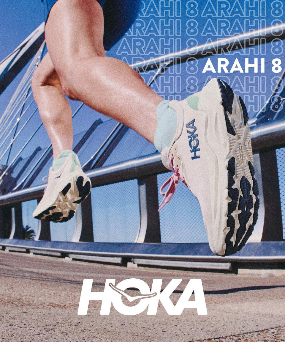 Get performance running with the new Hoka Arahi 8