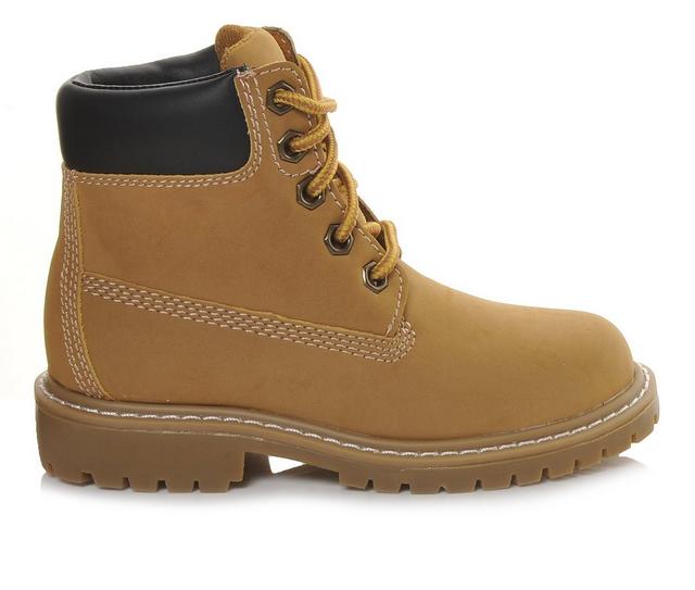 Boys' Stone Canyon Little Kid & Big Kid Worker Boots in Camel color