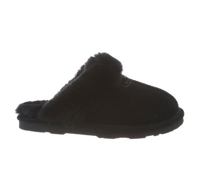 Bearpaw Loki Winter Clog Slippers in Black color