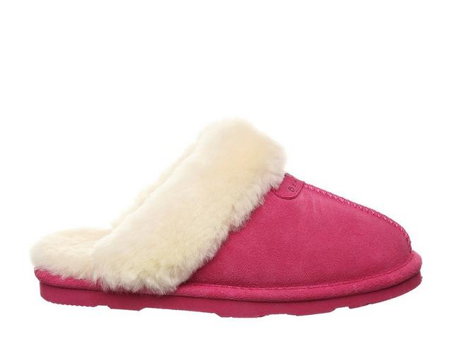 Bearpaw Loki Winter Clog Slippers in Party Pink color