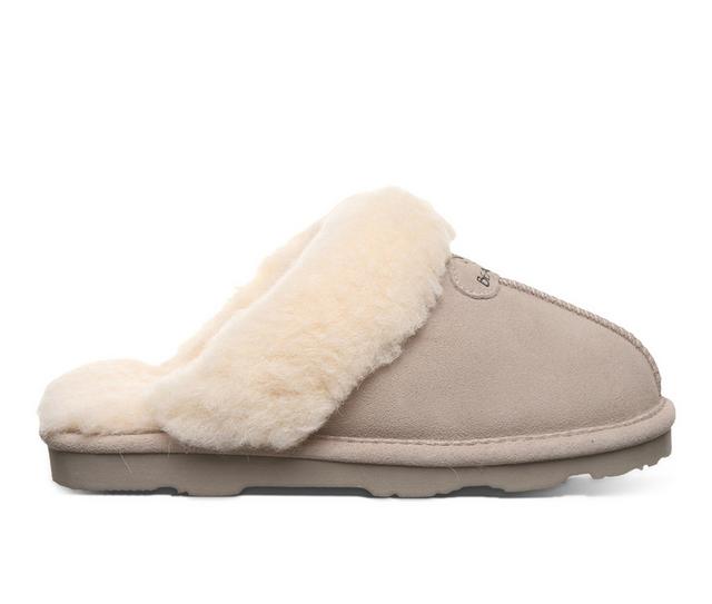 Bearpaw Women's Loki II Winter Clog Slippers in Mushroom color