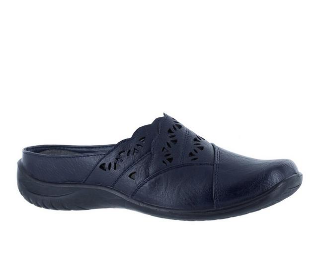 Women's Easy Street Forever Mules in Navy color