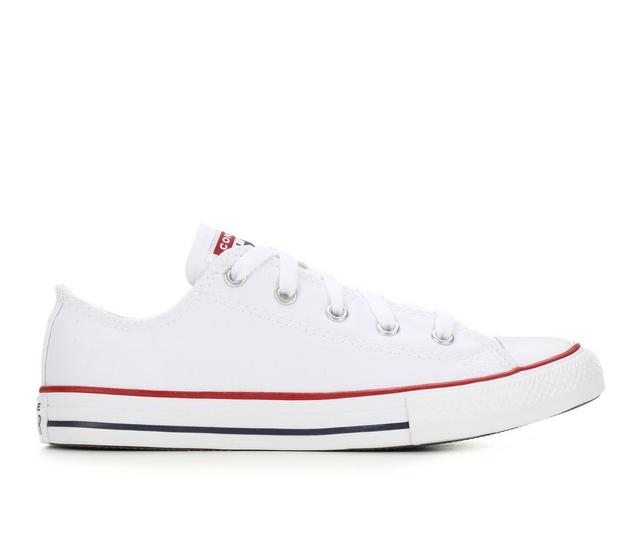 Kids' Converse Little Kid Optic White Ox Sneakers in White color