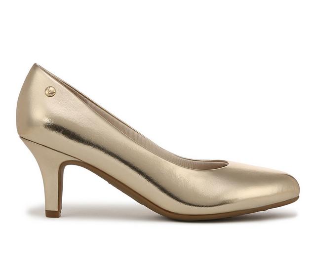 Women's LifeStride Parigi Pumps in Gold color