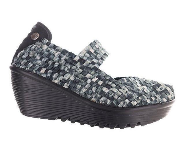 Women's Bernie Mev Lulia Clogs in Black Camo color