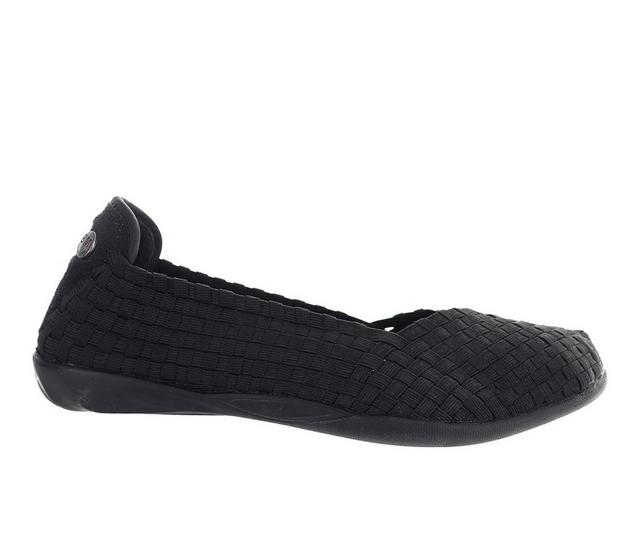 Women's Bernie Mev Catwalk Flats in Black color