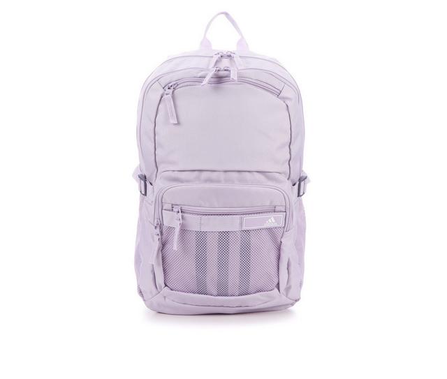 Adidas Energy Backpacks in Silver Purple color