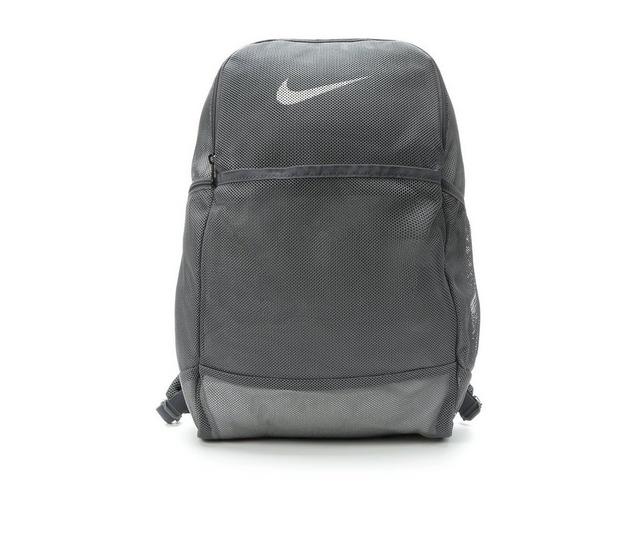 Nike Brasilia Mesh Backpack in Flint Grey 19 color