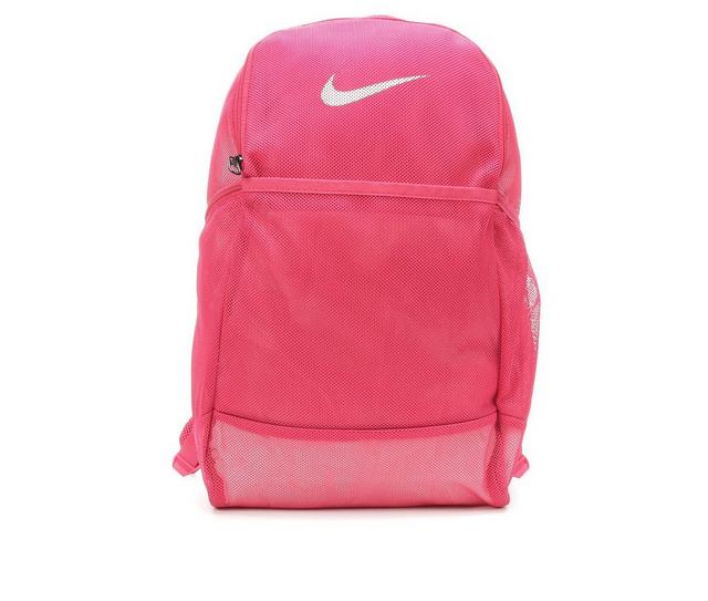 Nike Brasilia Mesh Backpack in Rush Pink 19 color