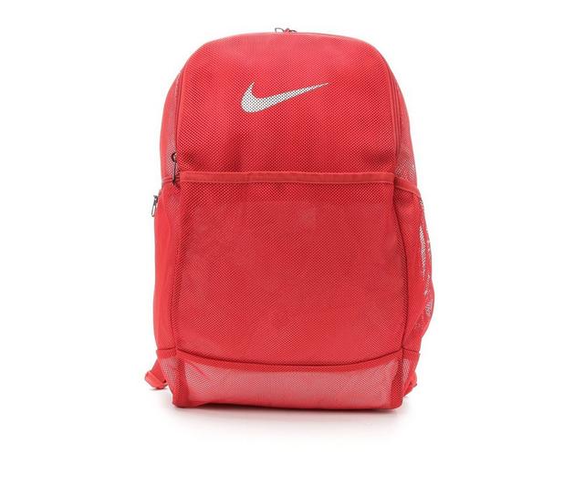 Nike Brasilia Mesh Backpack in Univ Red 19 color