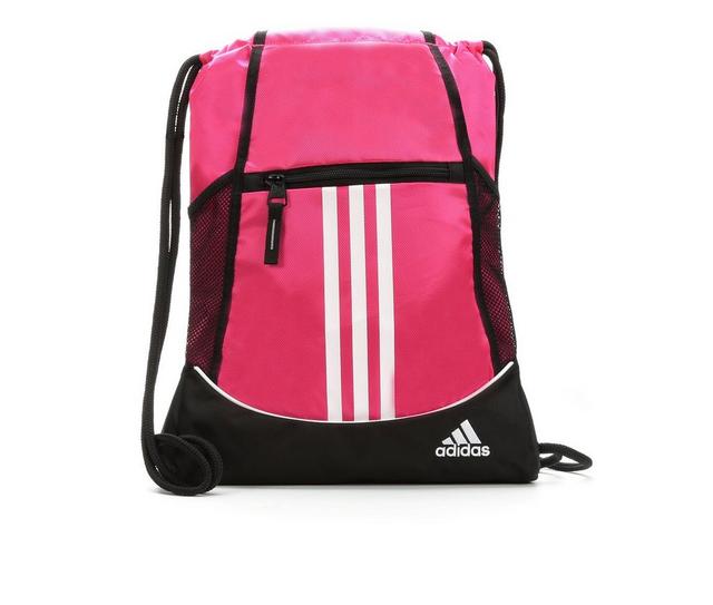 Adidas Alliance II Sackpack  Drawstring Bag in Shock Pink color