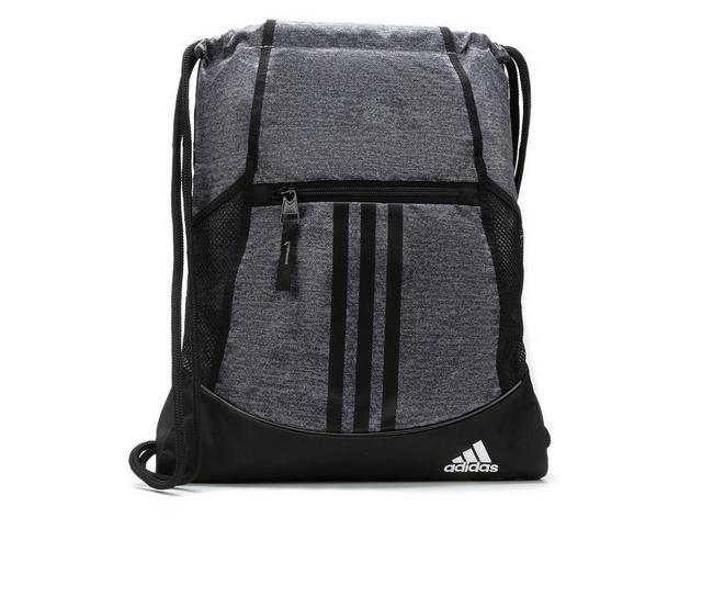 Adidas Alliance II Sackpack  Drawstring Bag in Onix Jrsy/Blk color