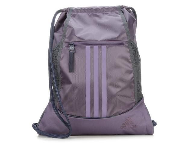 Adidas Alliance II Sackpack  Drawstring Bag in Shadow Violet color