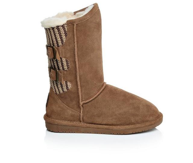 Women's Bearpaw Boshie Winter Boots in Hickory color