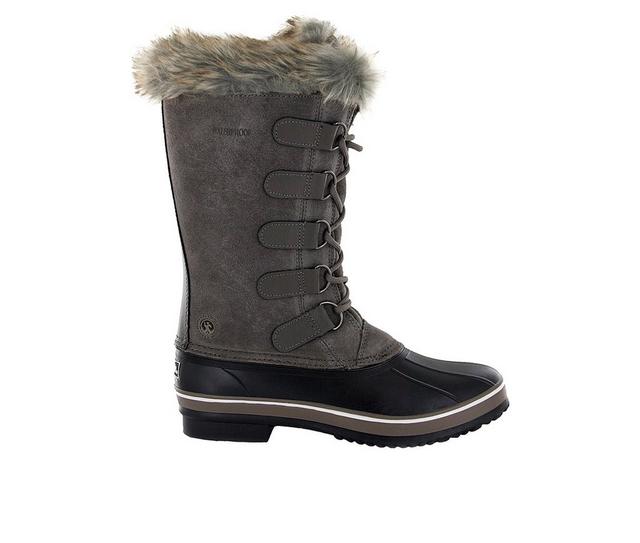 Women's Northside Kathmandu Winter Boots in Warm Gray color