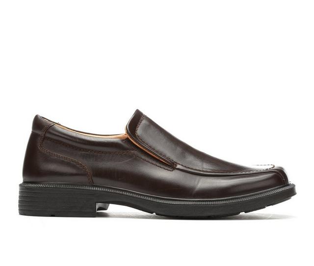 Men's Deer Stags Greenpoint Loafers in Dark Brown color