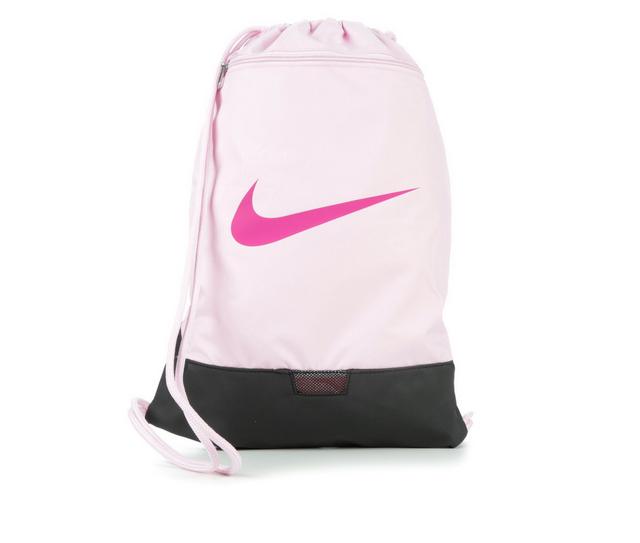 Nike Brasilia Gymsack Drawstring Bag in Pk Foam/Fuchsia color