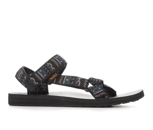 Men's Teva Original Universal Outdoor Sandals in Black/Taupe color