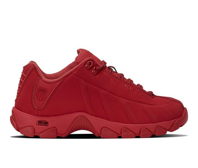 Men's K-Swiss ST329 Comfort Sneakers in Red/Red color