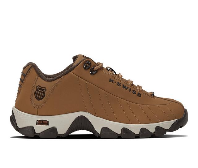 Men's K-Swiss ST329 Comfort Sneakers in Brown/Pum/Java color