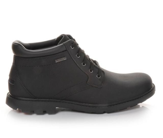 Men's Rockport Storm Surge Boots in Black color