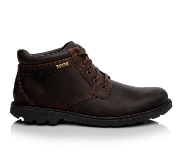 Men's Rockport Storm Surge Boots in Brown color