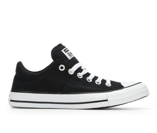 Women's Converse Chuck Taylor All Star Madison Ox Sneakers in Black/Wht/Blk color