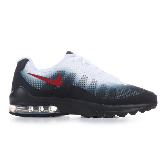 Boys' Nike Big Kid Invigor Running Shoes in Wht/Red/Smoke color