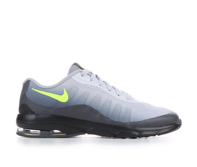 Boys' Nike Little Kid Air Max Invigor Running Shoes in Drk Gry/Wlf Gry color