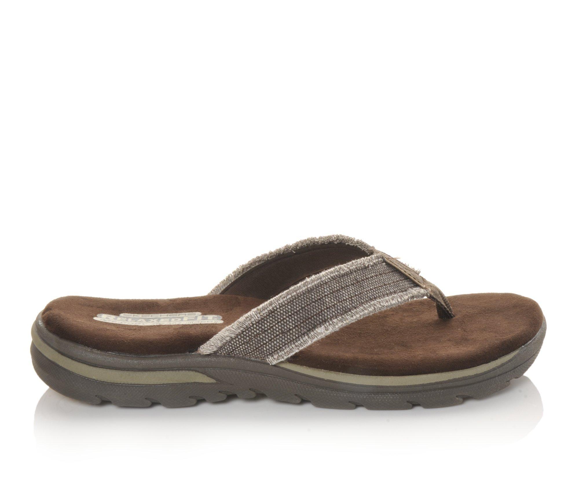 Skechers sandals memory foam sales mens