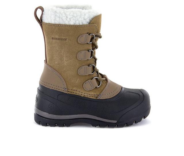 Boys' Northside Little Kid & Big Kid Back Country Waterproof Winter Boots in Sand color
